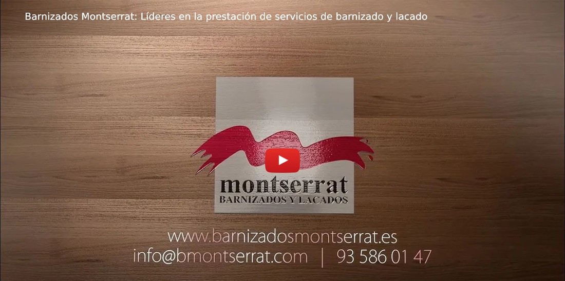 barnizados montserrat Video Portada